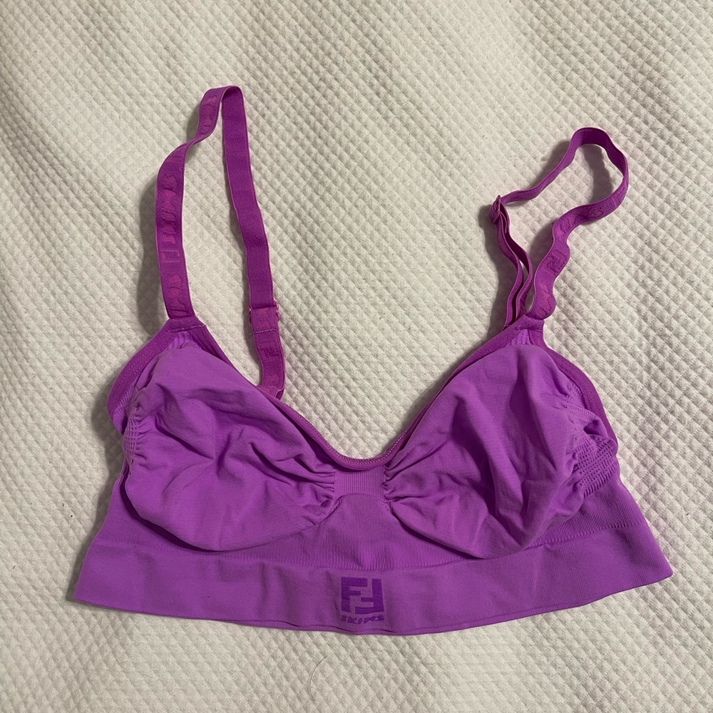 Fendi x skims sculpting sports bra - purple